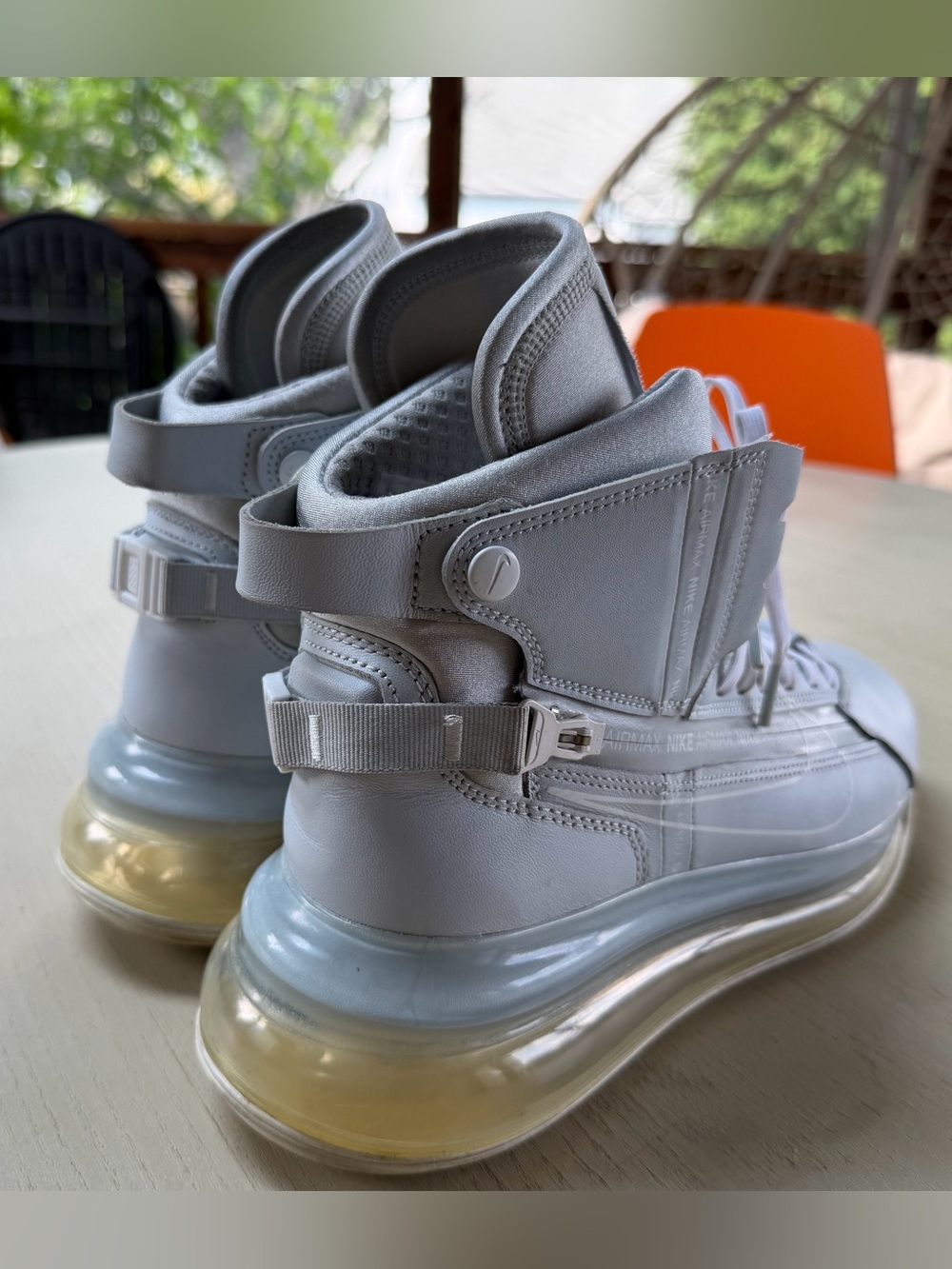 Size 10 - Nike Air Max 720 Saturn Pure Platinum - Picture 9 of 11